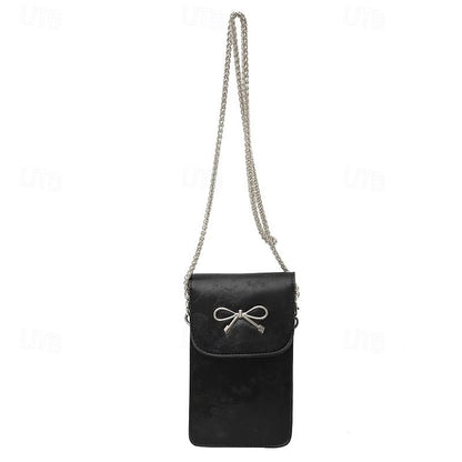 Leather Women's Phone Bag Daily PU Mobile Crossbody