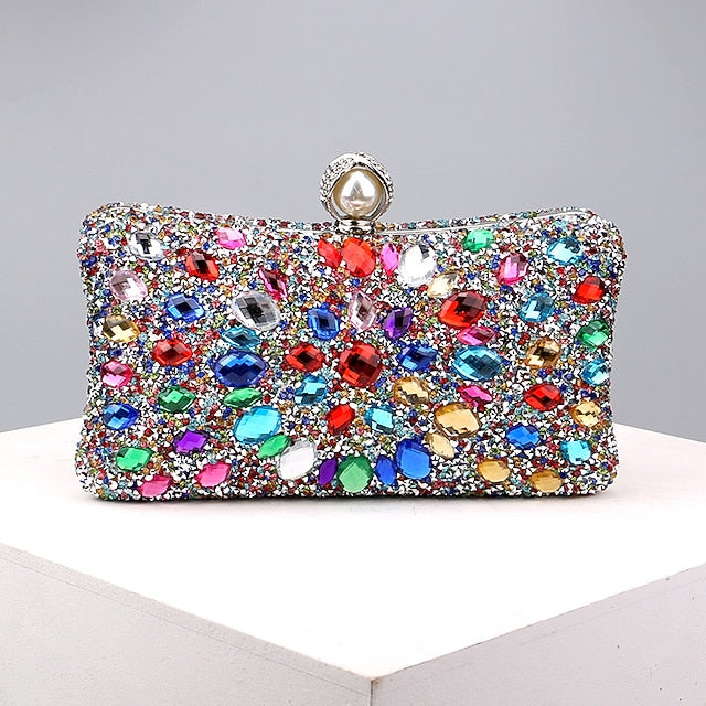 Evening Polyester Wristlet Clutch Bag Women's Bags