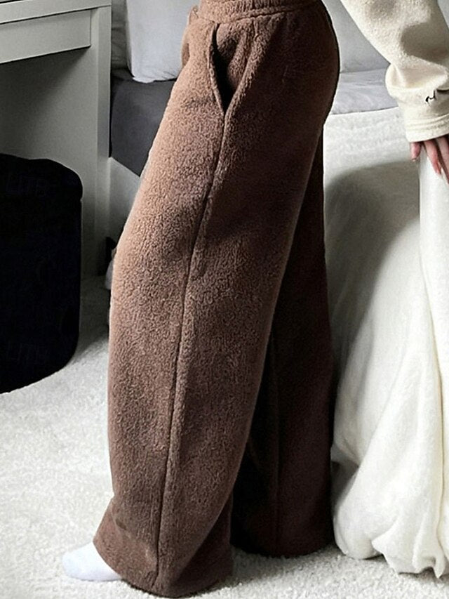 Women's Pants Trousers Elegant Fashion Casual Full Length
