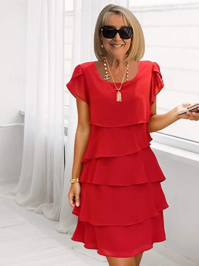 Women's Mini Dress Cocktail Dress Wedding Guest Dress