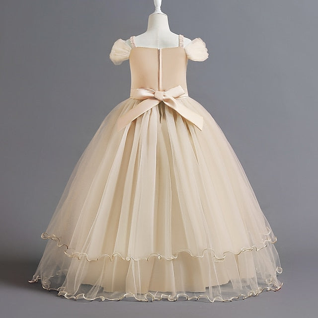 Dress Girl Party Flower Girls' Kids