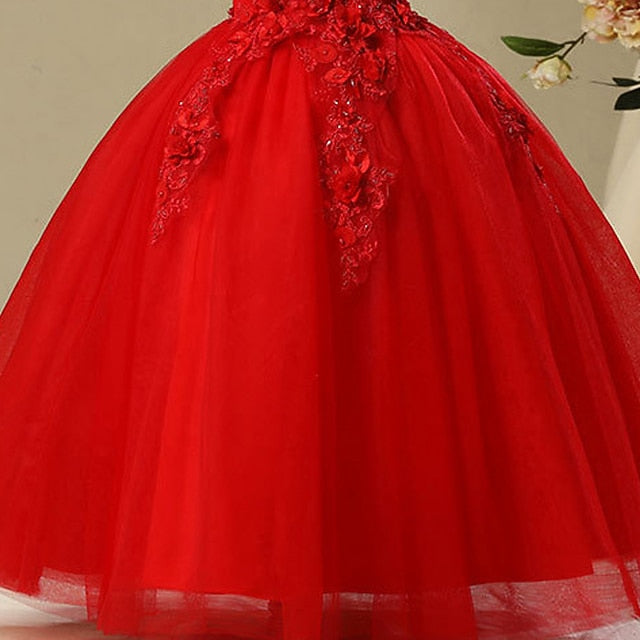 Princess Flower Girls' Dress Girl Party
