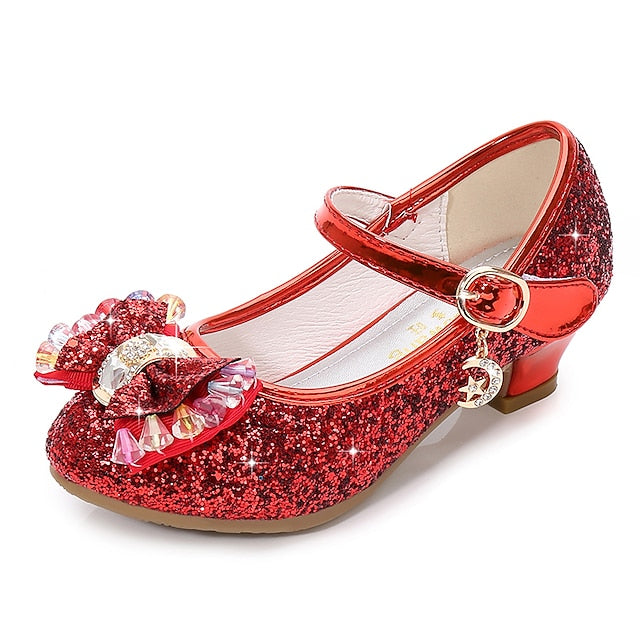 Shoes Jane Princess Glitter Mary Party Sparkling Girls' –