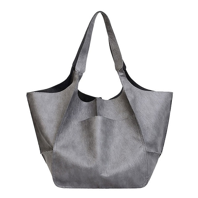 Women's Men's PU Party Leather Bag Shoulder Handbag