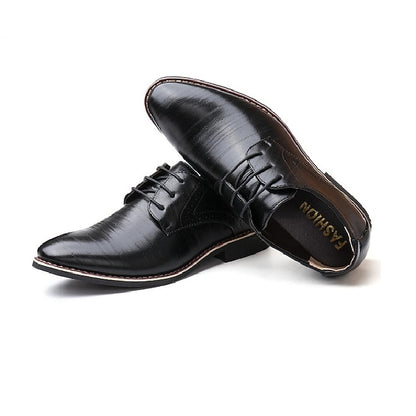 Men's Business Derby Oxfords Shoes Classic