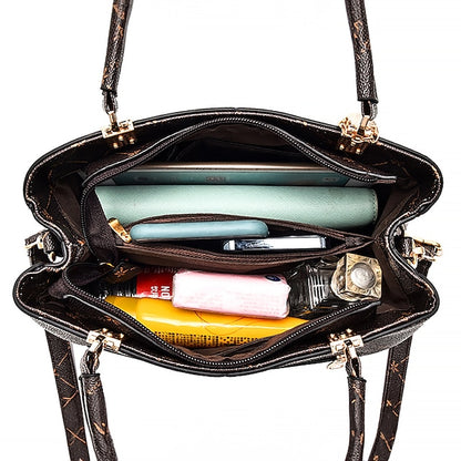 Women's Men's PU Party Leather Bag Shoulder Handbag