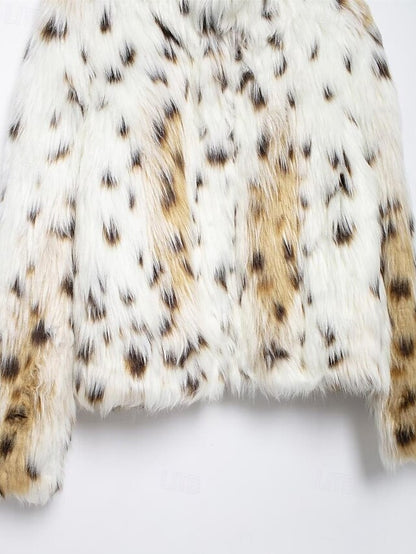 Comfortable Faux Warm Coat Fur Furs Women's Leathers