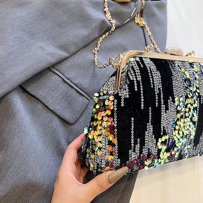 Dome Party Women's Bags Clutch Synthetic Handbag Bag