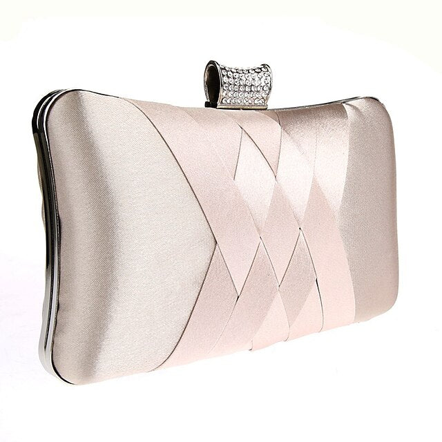 Bags Leather Party Wedding Event PU Women's / Silk Clutch
