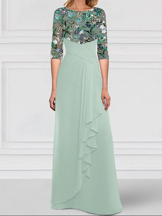 Sparkle of the SkyBeaded Dress Mother Bride Gown A-Line