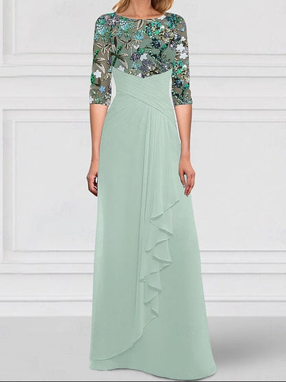 Sparkle of the SkyBeaded Dress Mother Bride Gown A-Line