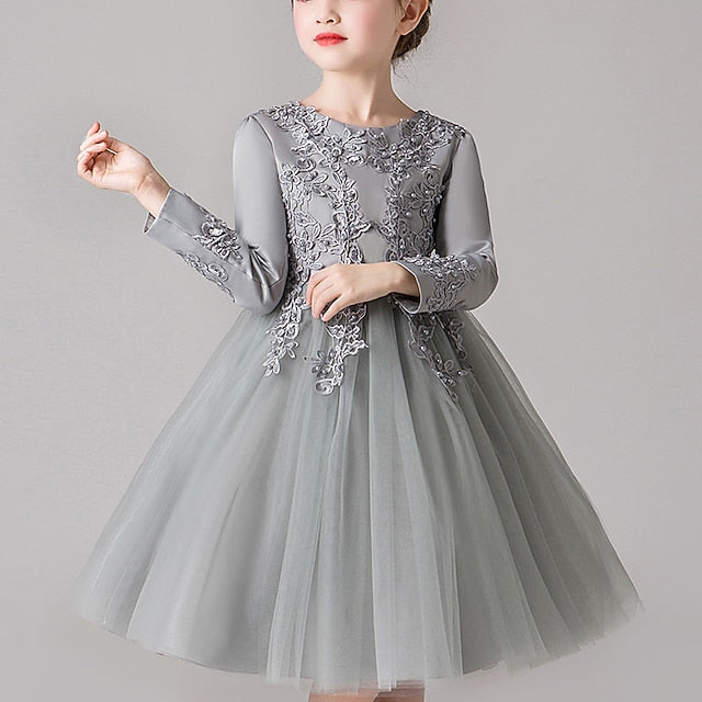 Girl Dress Girls' Flower Princess Party