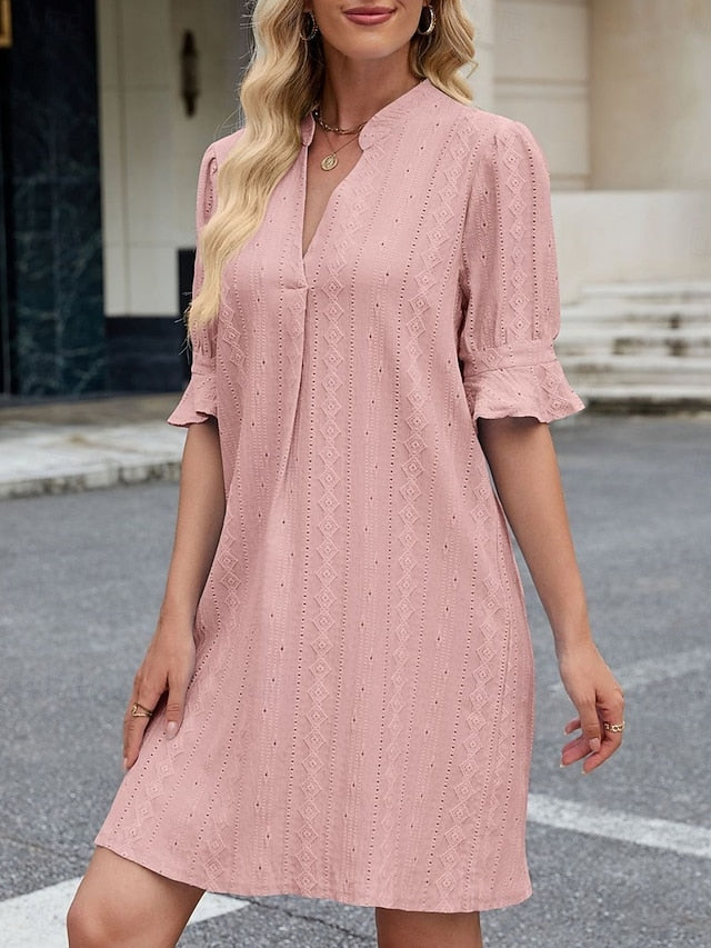 Women's Mini Dress Casual Dress A Line Dress Stylish Basic