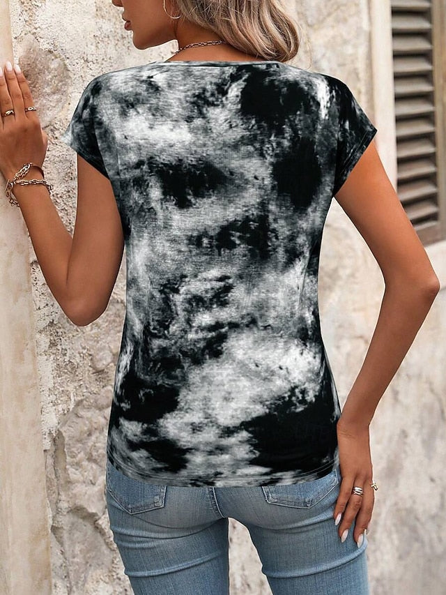 Women's T Shirt Tank Top Print Graphic Camo Vintage Stylish