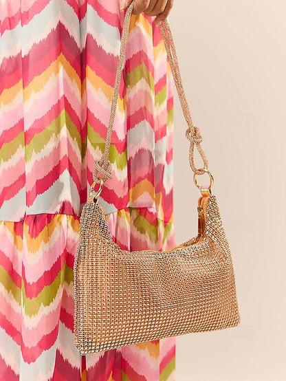 Women's Bag Shoulder Elegant Evening Rhinestone – Handbag