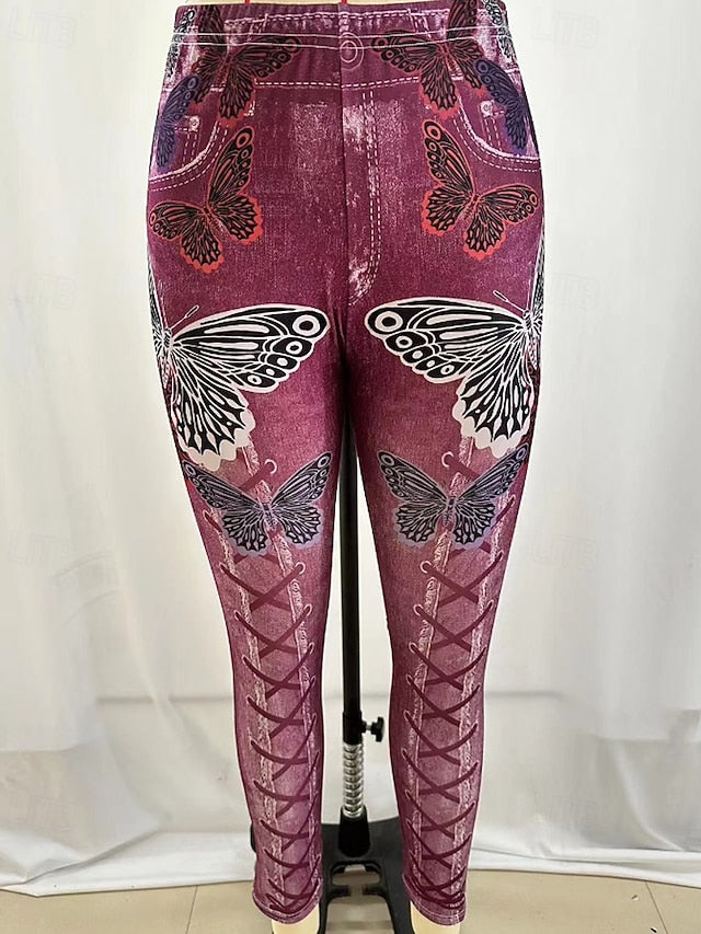 Women's Slacks Leggings Cozy Leggings Streetwear Casual