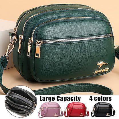 Leather Bag Dome Crossbody Shoulder PU Women's