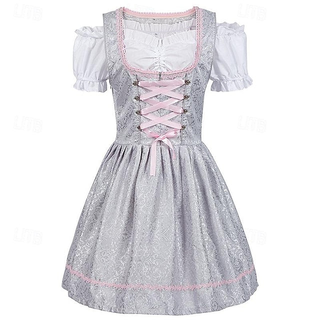 Oktoberfest Dress Dirndl Dirndl Blouse Bavarian Maid German