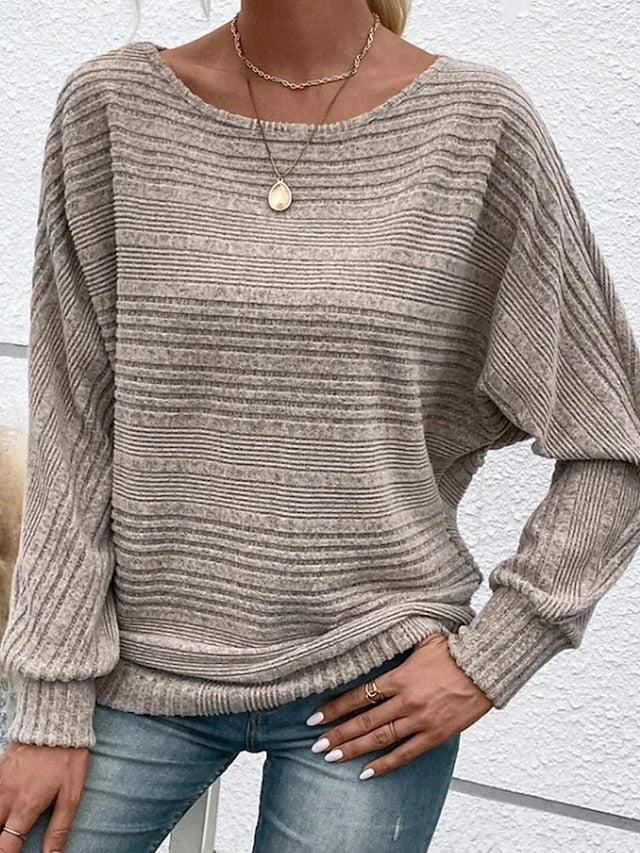 Women's Tunic Elegant Stylish Batwing Sleeve Long Sleeve