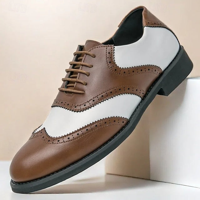 Wingtip White Brogue Men's and Two-Tone in Oxford Shoes