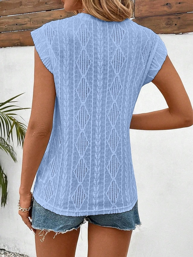Women's Camisole Tank Top Plain Basic Modern Sleeveless