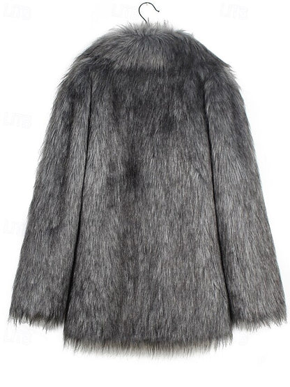 Warm Furs Faux Coat Comfortable Women's Fur