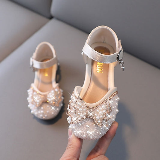 Lolita Shoes Daily Rubber PU Flats Girls' Glitters