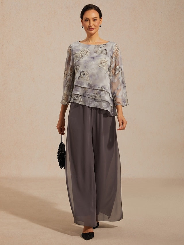 Women's Blouse Chiffon Tops Lace Tops Lace up Layered
