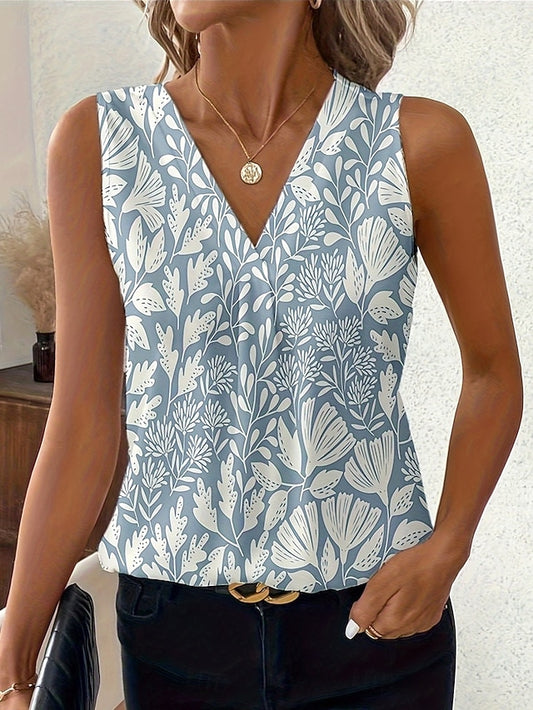 Women's Tank Top Floral Graphic Elegant Vintage Fashion