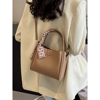 Handbag Bag Bags Shoulder Crossbody Women's Bucket PU