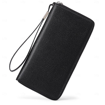 Leather Bag Outdoor Mobile Wallet Daily Women's Phone PU