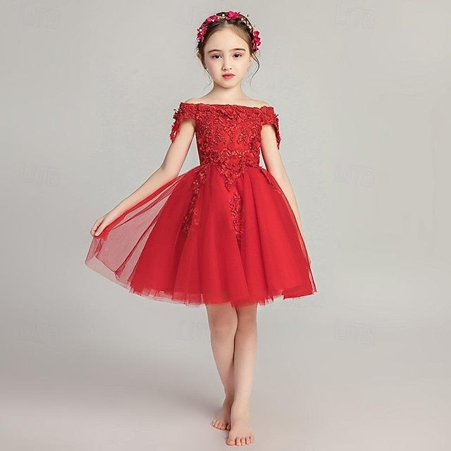 Party Girl Sequin Toddler 3/4 Dress Girls' Flower