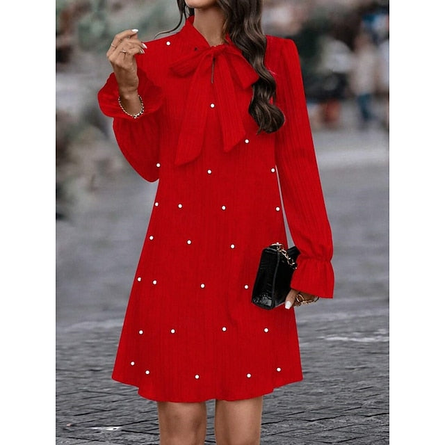 Women's Mini Dress Casual Dress Elegant Fashion Modern