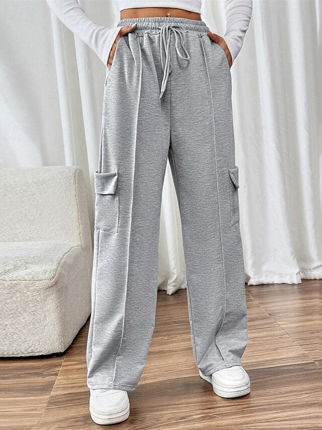 Women's Sweatpants Wide Leg Pants Trousers Fashion