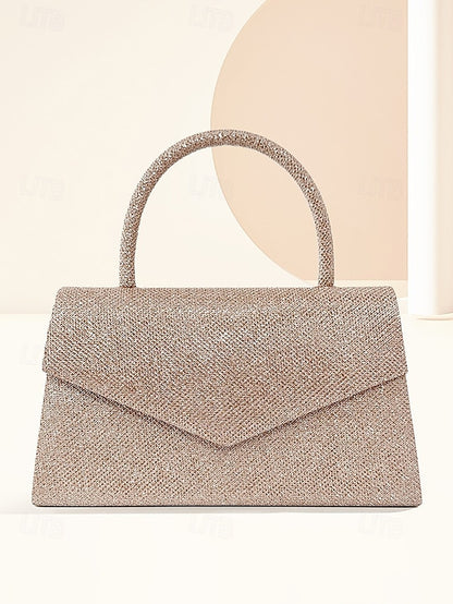 Clutch Bags Bag Evening Flap Polyester Women's Shoulder