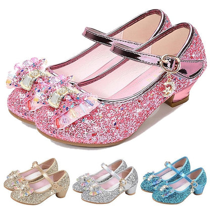 Shoes Jane Princess Glitter Mary Party Sparkling Girls' –