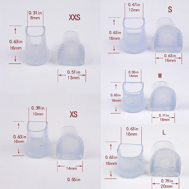 Heel for High Clear Women Anti-Slip – Stiletto Protectors
