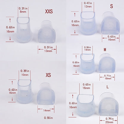 Heel for High Clear Women Anti-Slip – Stiletto Protectors