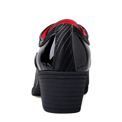 Men's Leather Formal Lace-Up Patent – Shoes Stylish