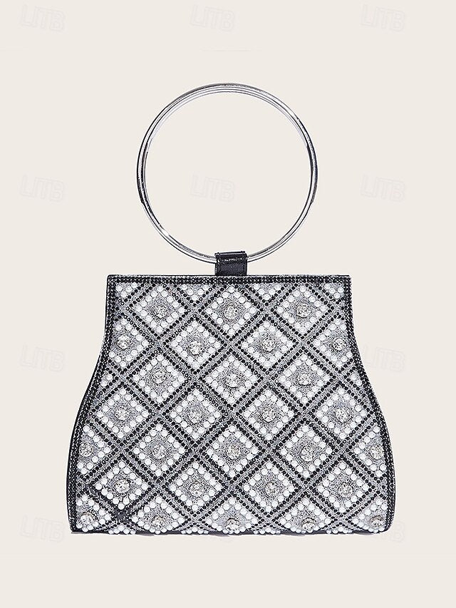 Bag Rhinestone Women's – Clutch Evening Embellished