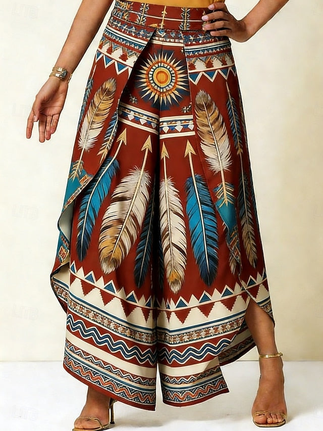 Women's Wide Leg Pants Trousers Casual Pants Vacation