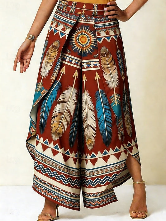 Women's Wide Leg Pants Trousers Casual Pants Vacation