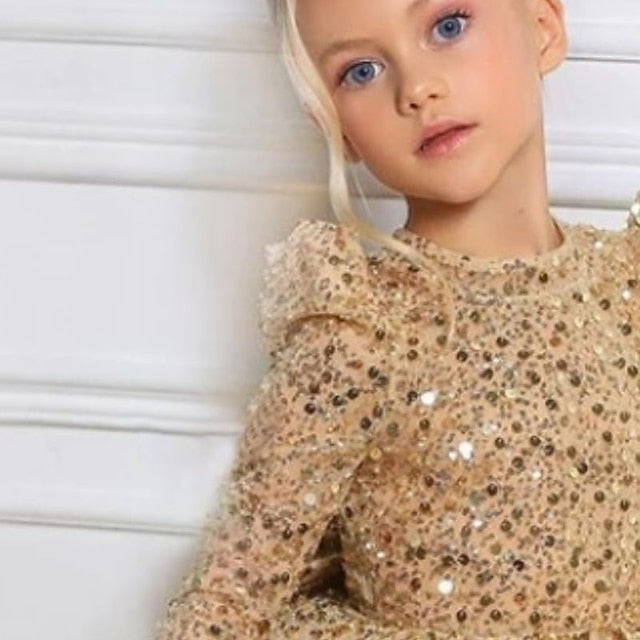 Kids Dress Girls' A Little Party Sequin Line