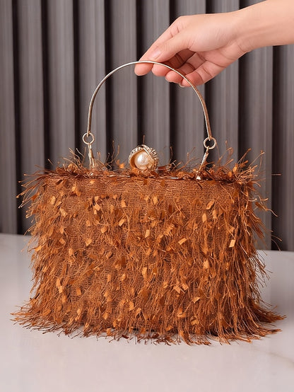 Green Handbag Elegant Women's – Party Red Christmas