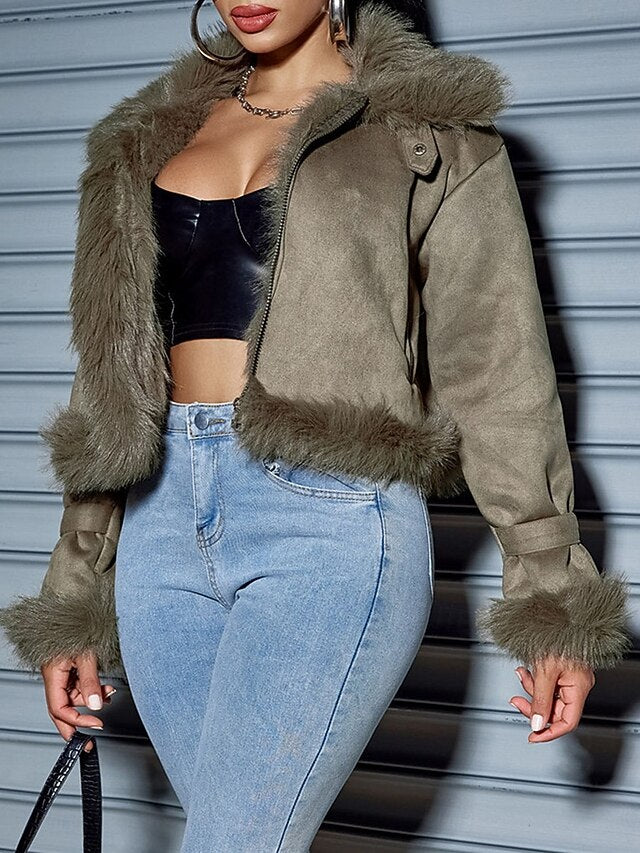 Coat Winter Street Women's Outdoor Wear Daily Fall