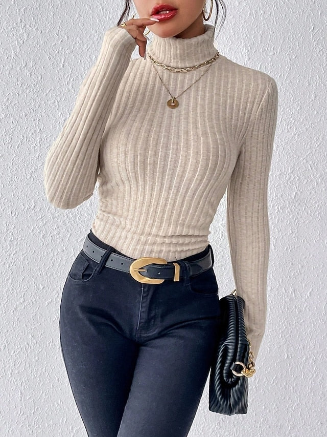 Women's Blouse Ruched Buttons Solid Color Stylish Casual