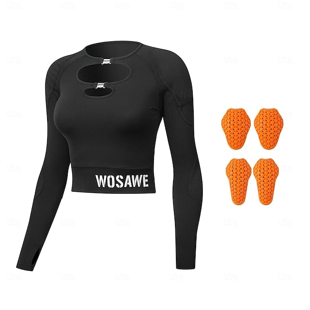 WOSAWE Spring/Summer Autumn Women's Motorcycle Top
