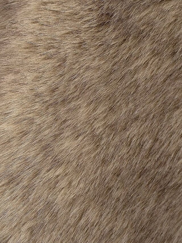 Comfortable Leathers Faux Women's Fur Coat Vest Furs