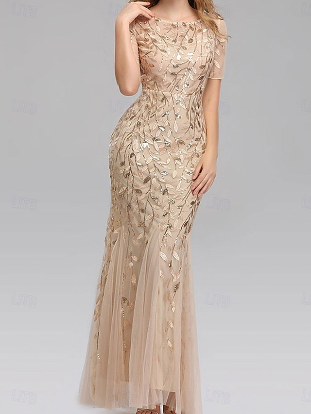 Mermaid / Trumpet Wedding Guest Dresses Elegant Dress Wedding
