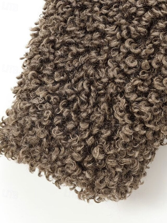 Coat Warm Fur Furs Teddy Comfortable Women's Faux